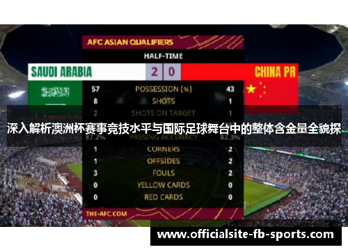 深入解析澳洲杯赛事竞技水平与国际足球舞台中的整体含金量全貌探